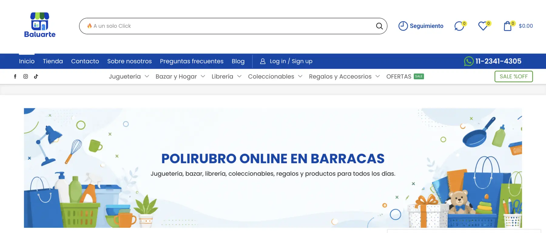 Tienda online de Baluarte